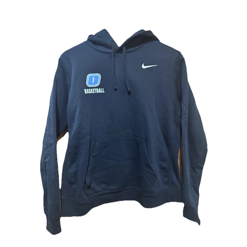 Onondaga Community College Lazers Nike Black Hoodie Sweatshirt Adult Medium EUC